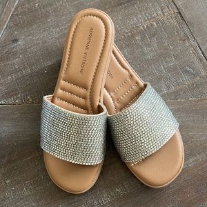 HP ⭐️ Adrienne Vittadini jeweled sandals